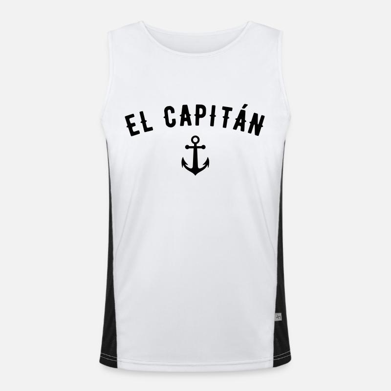 CAPITAINE ESPAGNOL EL CAPITAN Débardeur respirant contrasté Homme 
