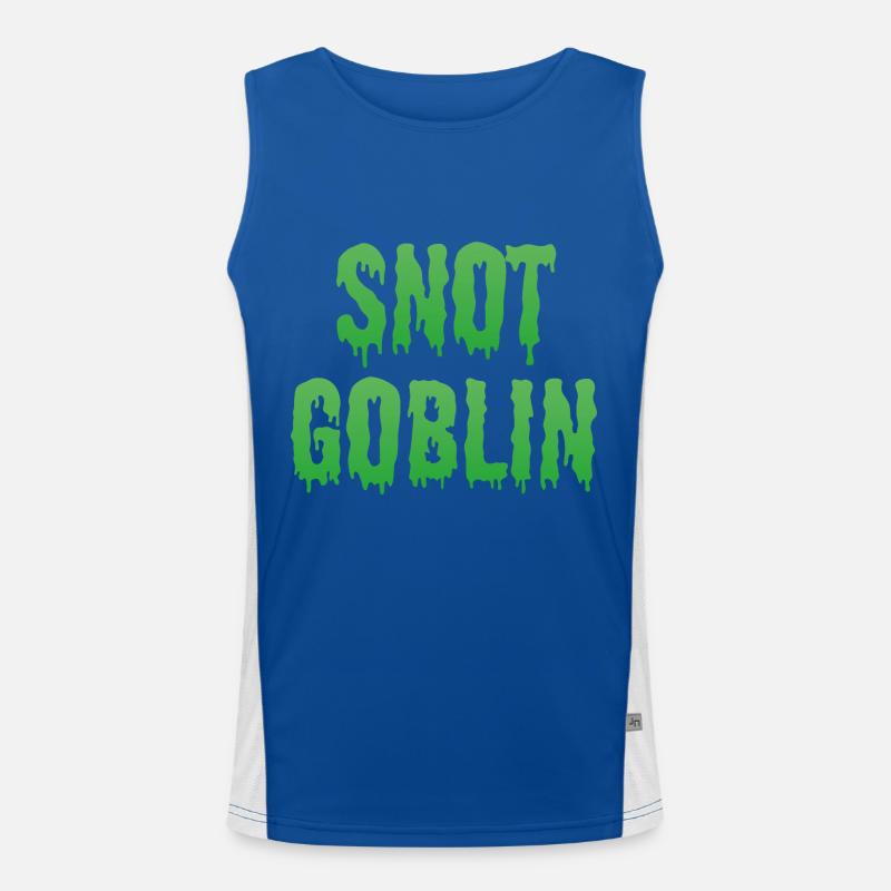 Rotz-Kobold Funktionelles Kontrast-Tank Top für Männer 