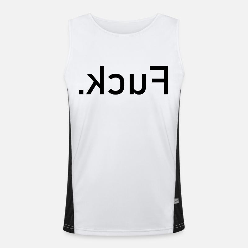 Ficken Funktionelles Kontrast-Tank Top für Männer 