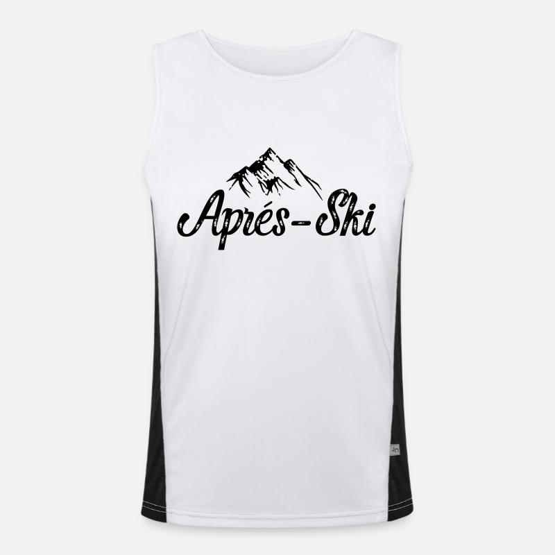 Après-ski Men's Functional Contrast Tank Top 