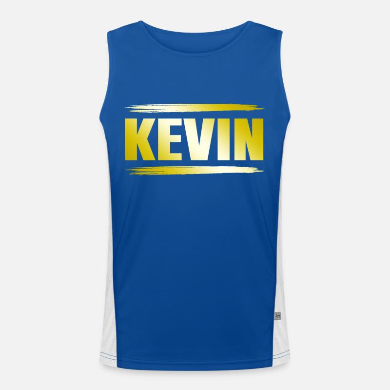 Kevin Funktionelles Kontrast-Tank Top für Männer 
