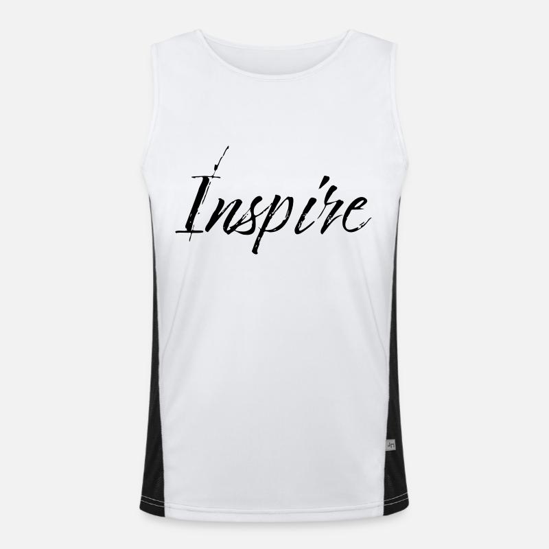 Inspirer Débardeur respirant contrasté Homme 