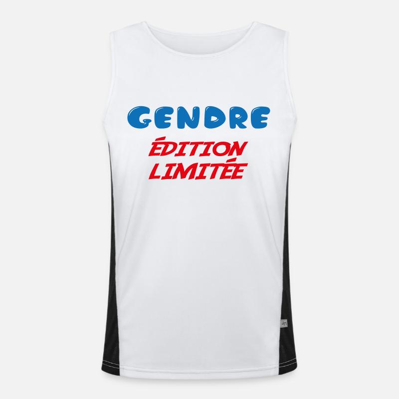 GENDRE édition limitée Débardeur respirant contrasté Homme 