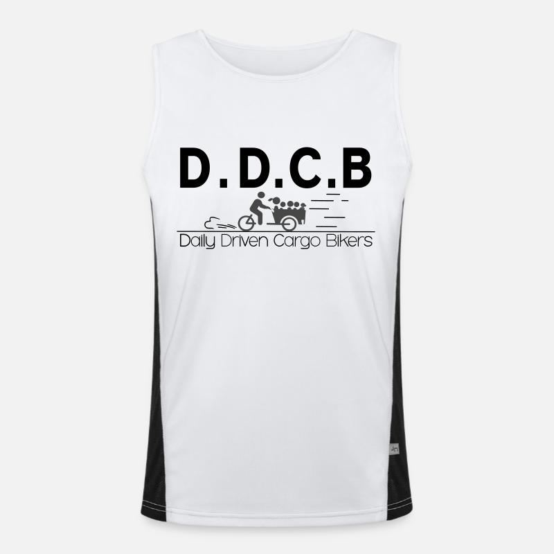 DDCB Men's Functional Contrast Tank Top 