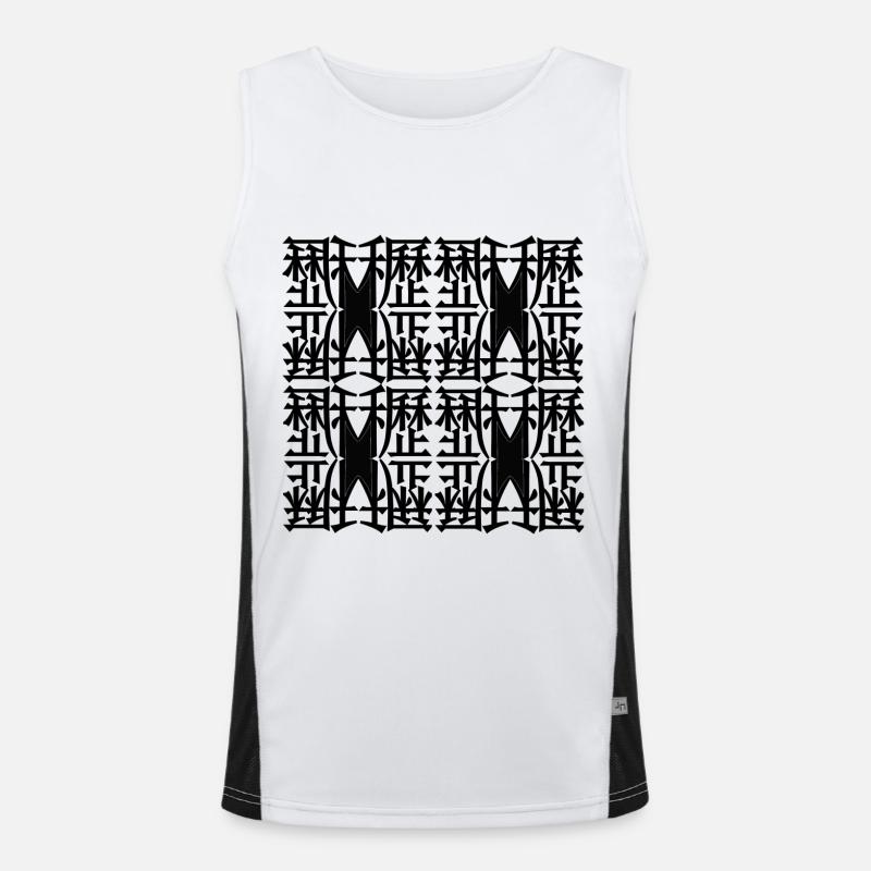 Neue Mode Funktionelles Kontrast-Tank Top für Männer 