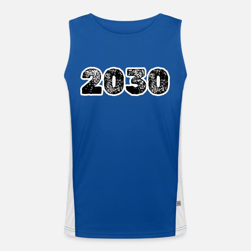 2030 Débardeur respirant contrasté Homme 