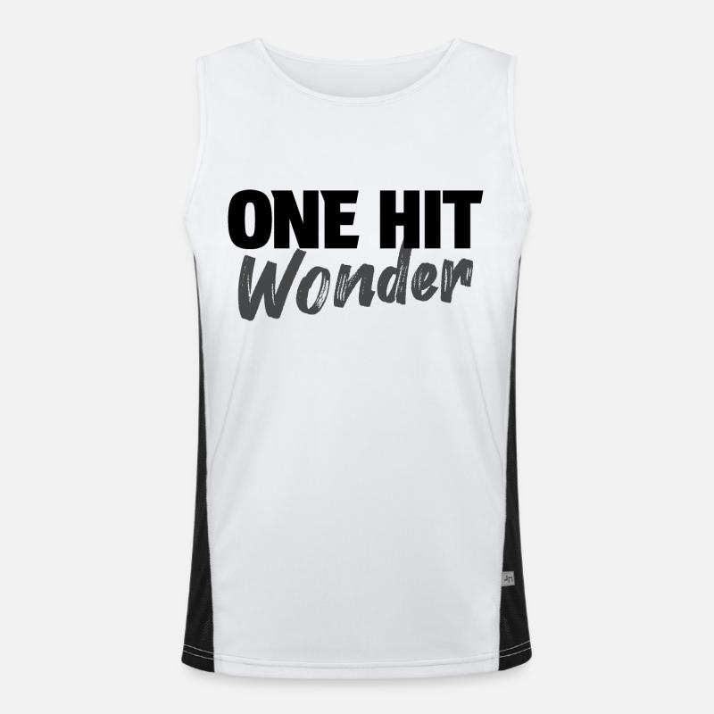 ONE HIT WONDER Funktionelles Kontrast-Tank Top für Männer 