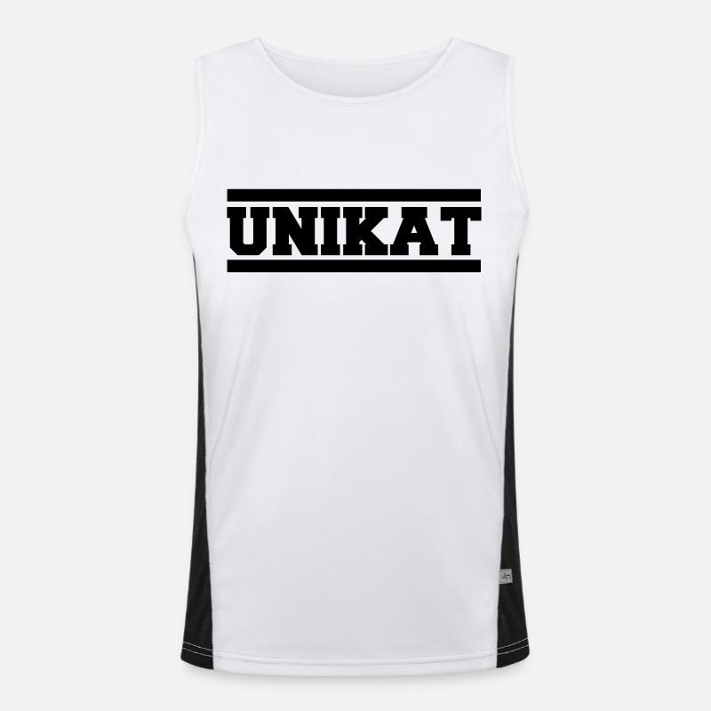 Unique Men's Functional Contrast Tank Top 