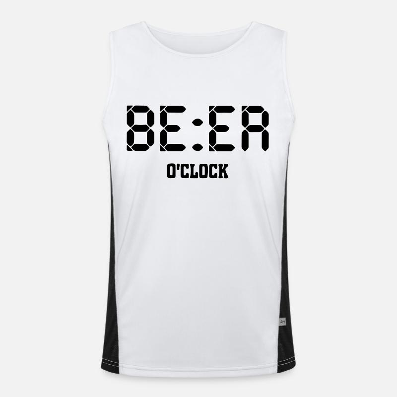 l'heure de la bière Débardeur respirant contrasté Homme 