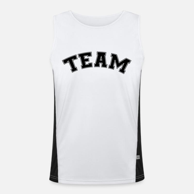 équipe Débardeur respirant contrasté Homme 