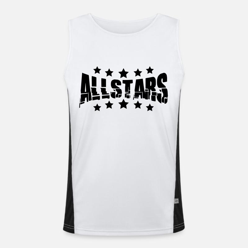 Conception Allstars Débardeur respirant contrasté Homme 