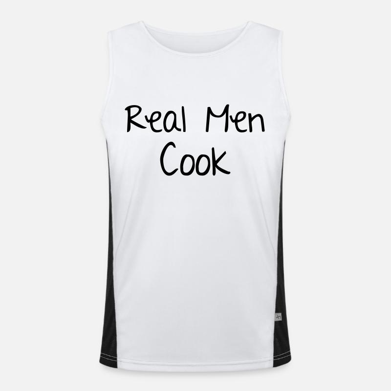 Men Cook Men's Functional Contrast Tank Top 