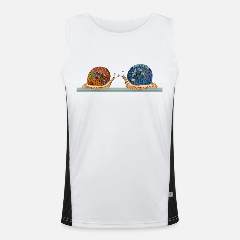 Snails Men's Functional Contrast Tank Top 
