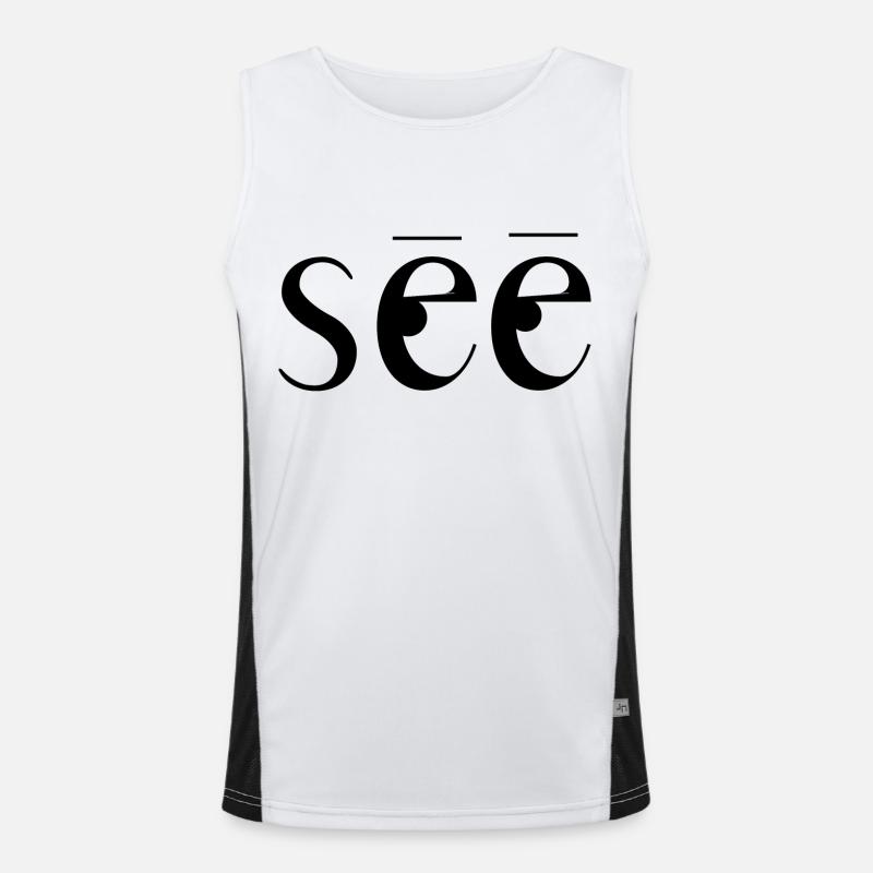 see original gift Men's Functional Contrast Tank Top 