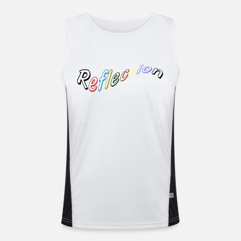 Reflection - Reflexion Men's Functional Contrast Tank Top 