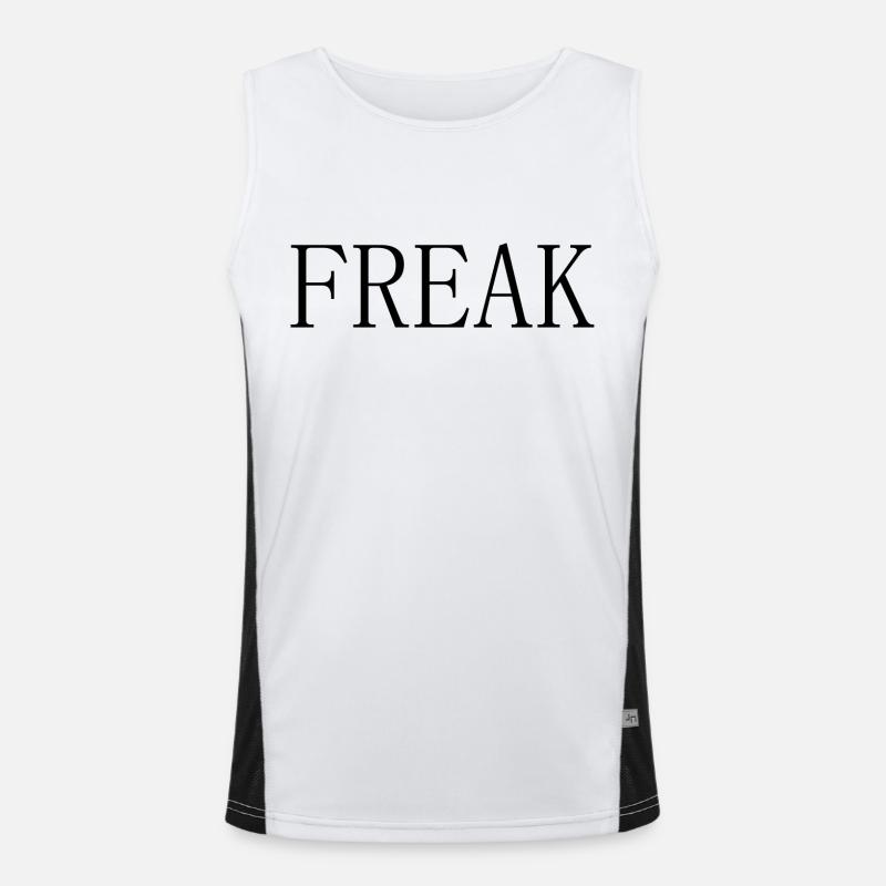 freak Funktionelles Kontrast-Tank Top für Männer 