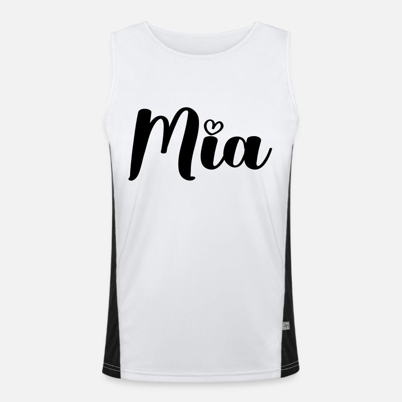 MIA Débardeur respirant contrasté Homme 