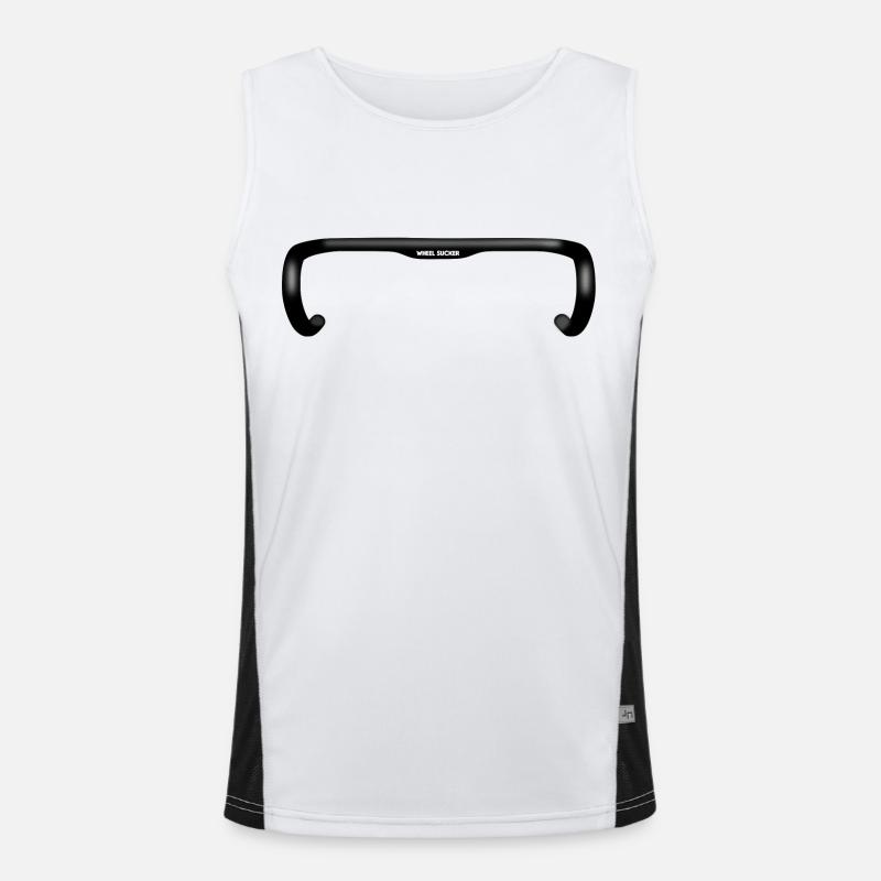 Das Leben hinter Gittern Funktionelles Kontrast-Tank Top für Männer 