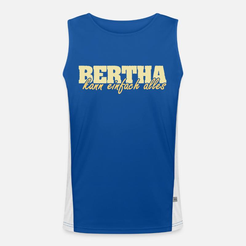 Mme Bertha Débardeur respirant contrasté Homme 