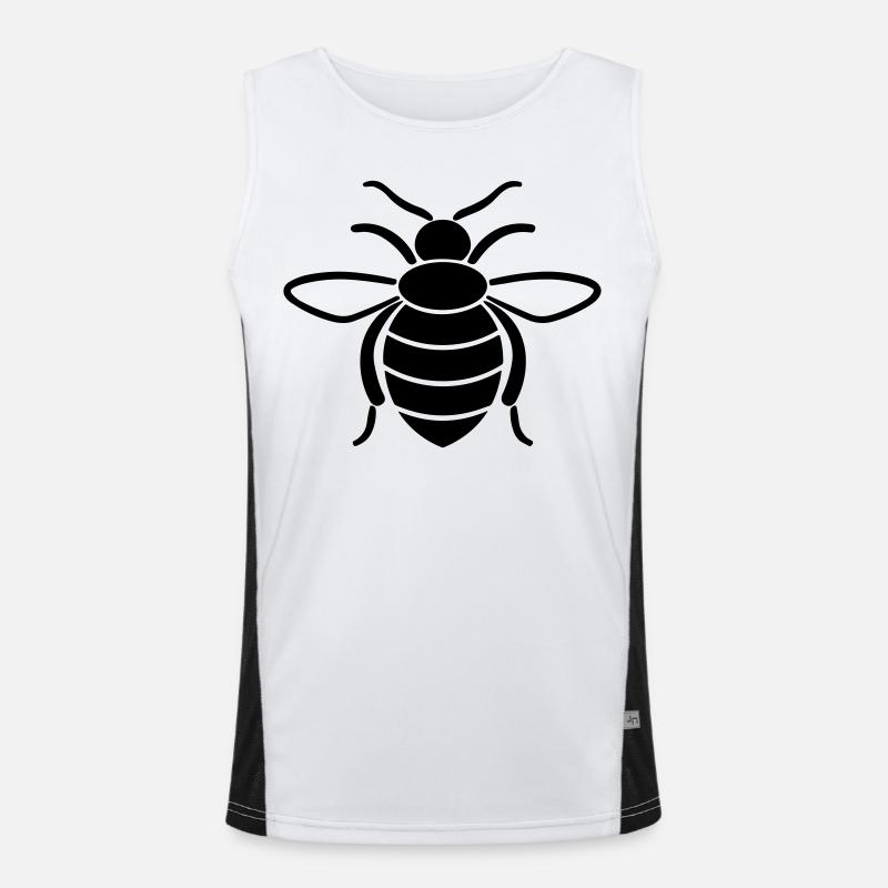 Bee Men's Functional Contrast Tank Top 