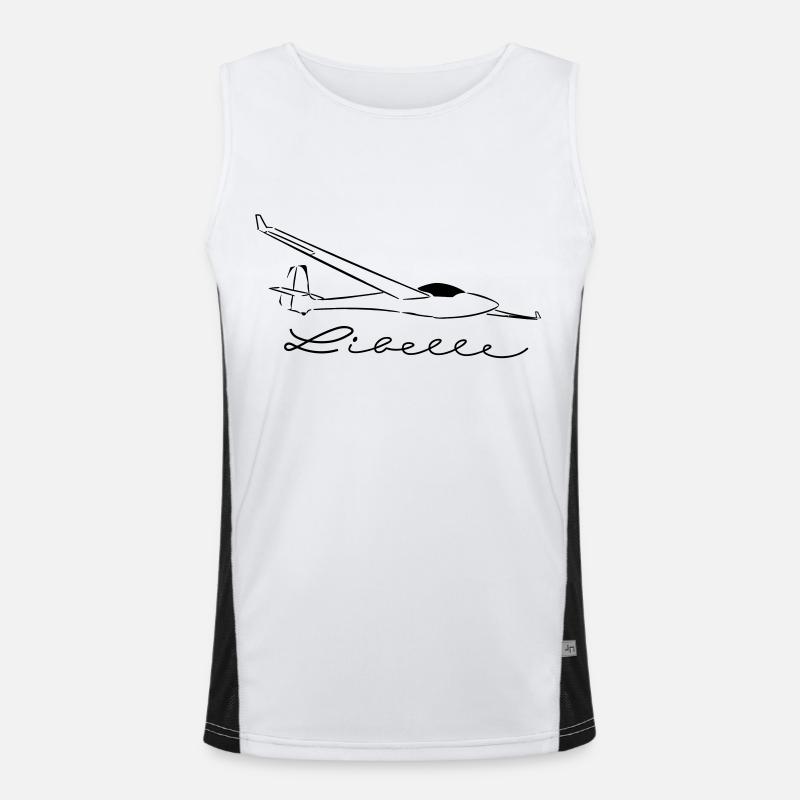 standard libelle winglets Funktionelles Kontrast-Tank Top für Männer 