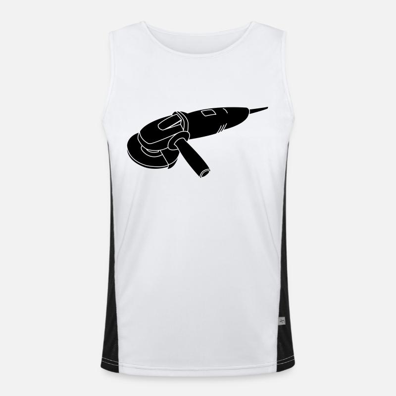 séparant meuleuse Débardeur respirant contrasté Homme 