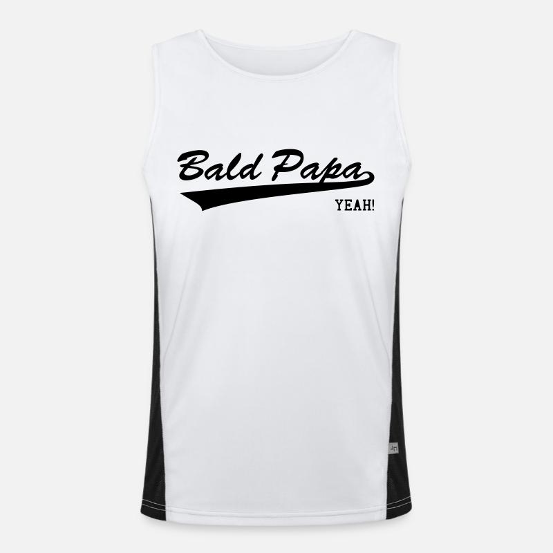 Vater Funktionelles Kontrast-Tank Top für Männer 