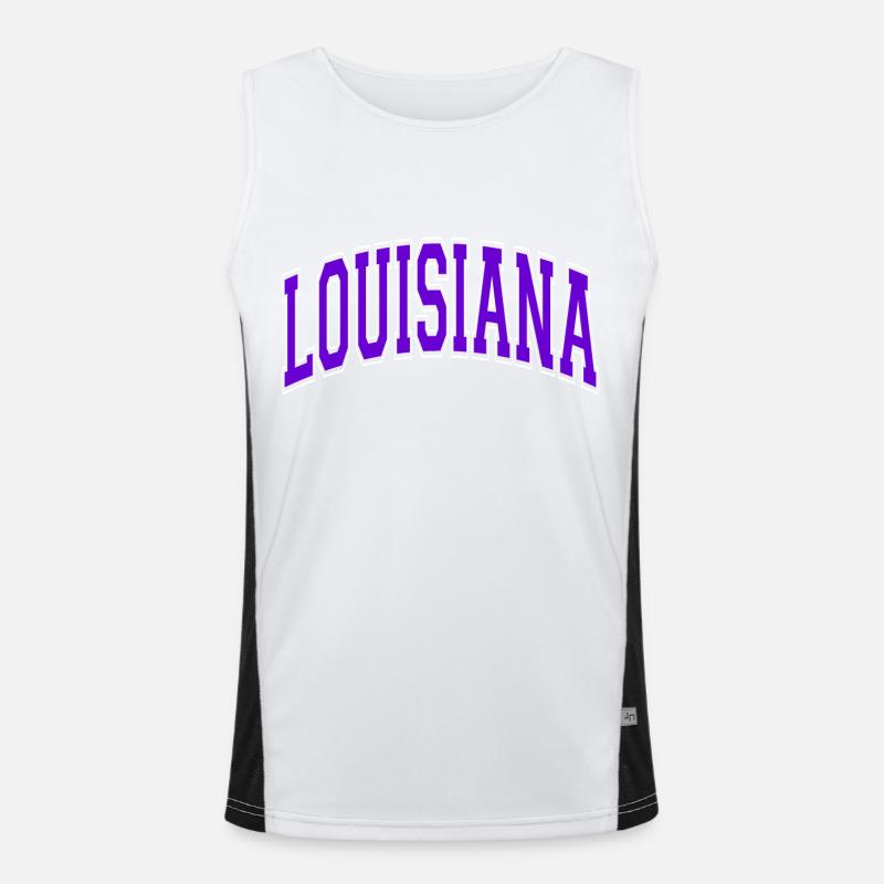 Louisiane Débardeur respirant contrasté Homme 