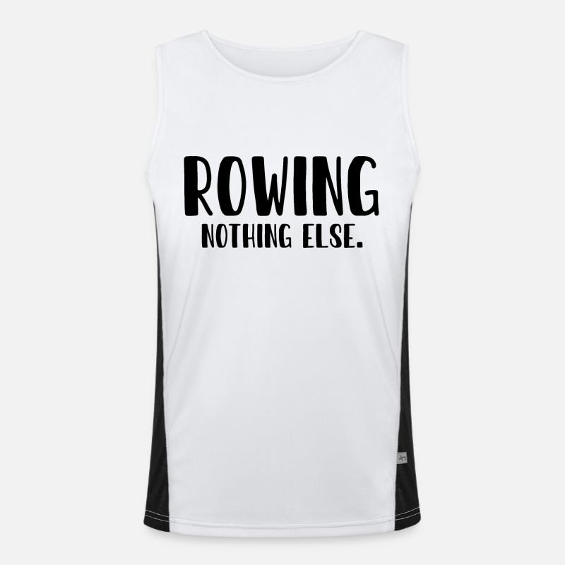 Rowing - Nothing Else - Rowing - Rower - Rower Men's Functional Contrast Tank Top 