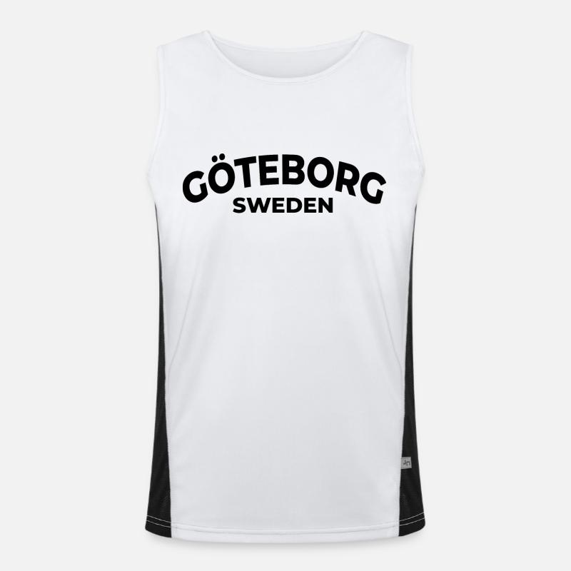 Gothenburg Men's Functional Contrast Tank Top 