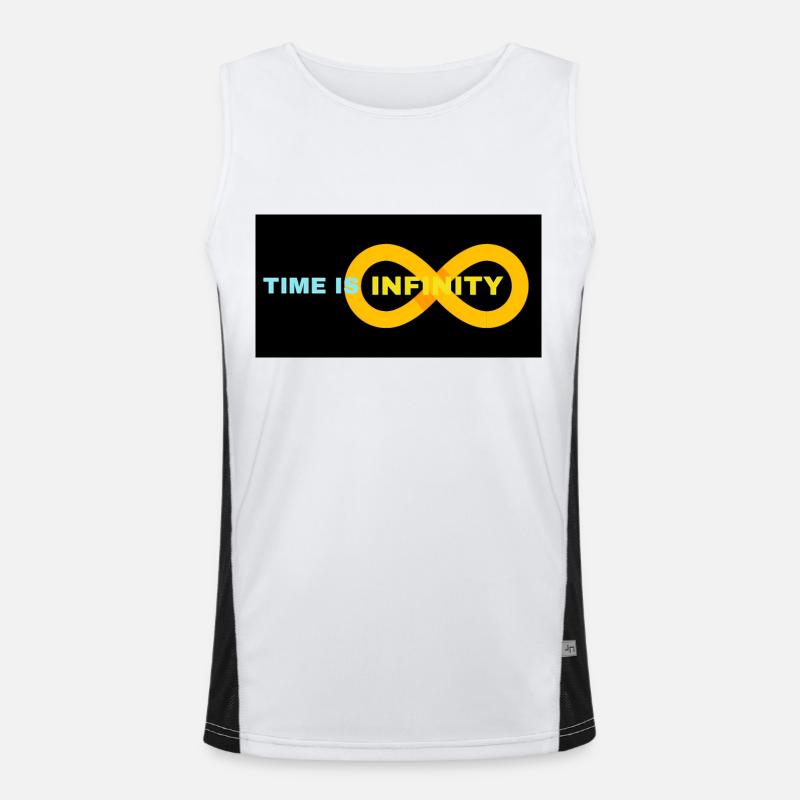 MESSI IS INFINITY TIME IS INFINITY : Foot Débardeur respirant contrasté Homme 