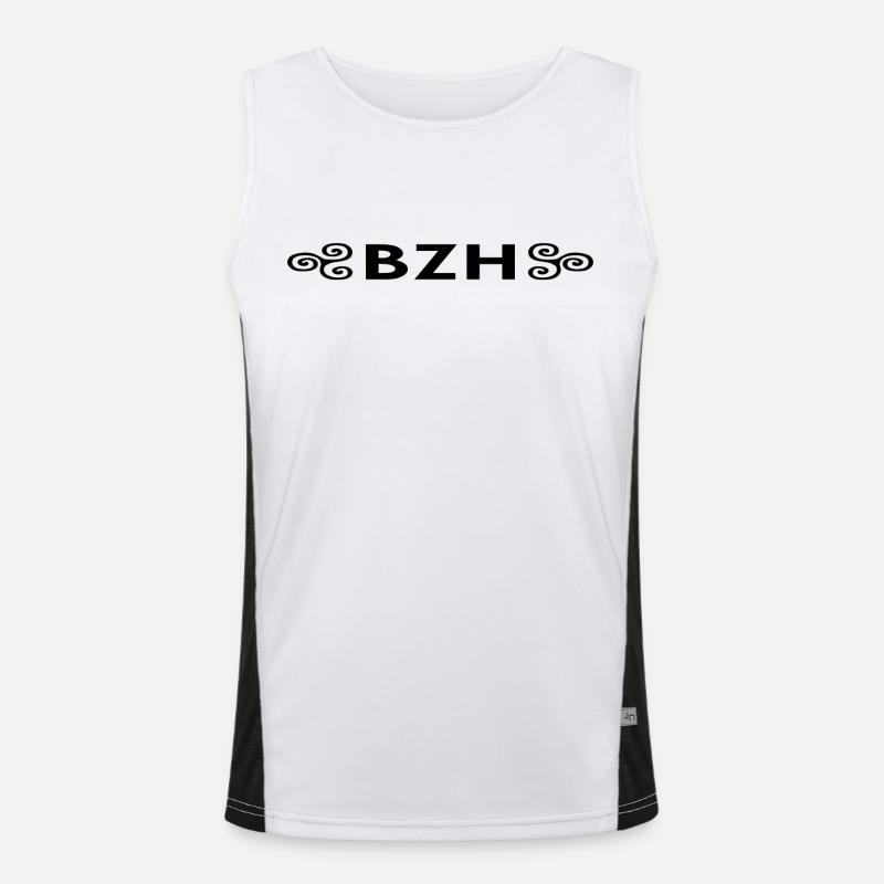 BZH Débardeur respirant contrasté Homme 