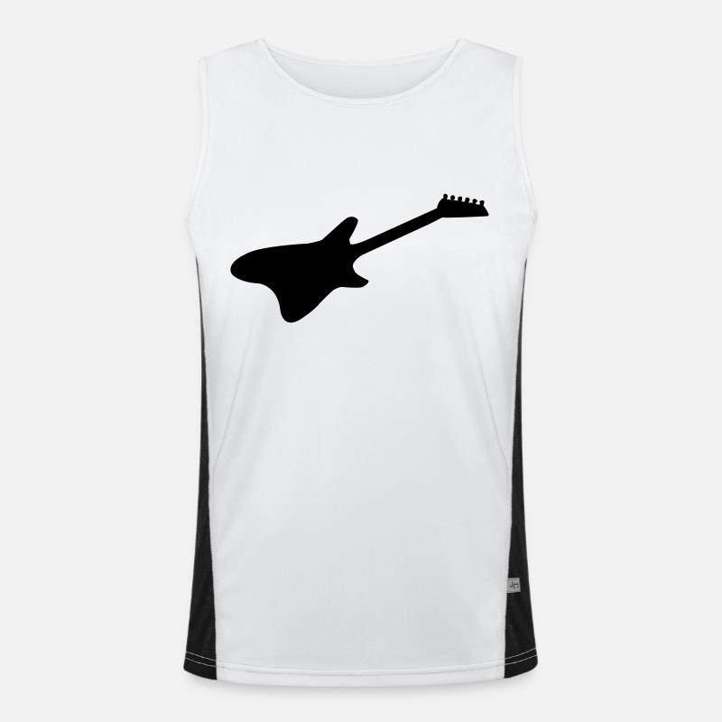 E Guitare 01 Débardeur respirant contrasté Homme 