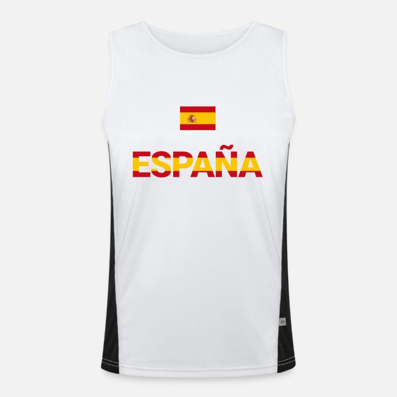 ESPAÑA Débardeur respirant contrasté Homme 