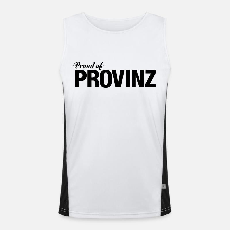 Provinz_2 Funktionelles Kontrast-Tank Top für Männer 