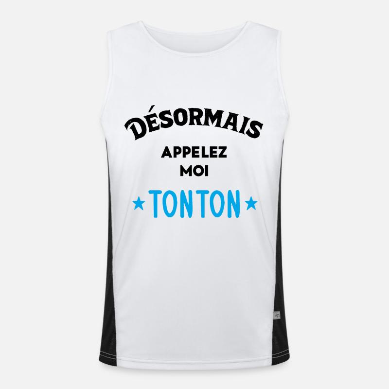 Idée D'Annonce De Grossesse Débardeur respirant contrasté Homme 