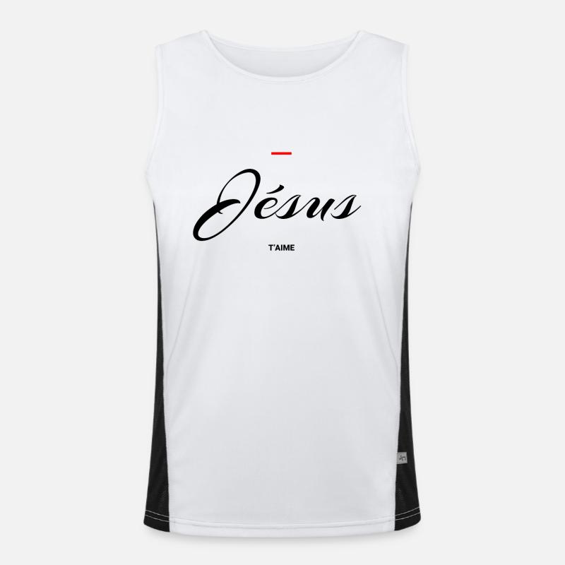 Jésus Débardeur respirant contrasté Homme 