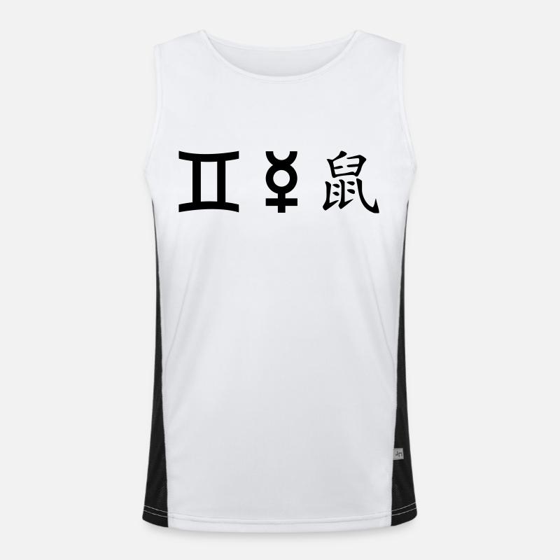 Gemini Gemini Mercury Rat Men's Functional Contrast Tank Top 