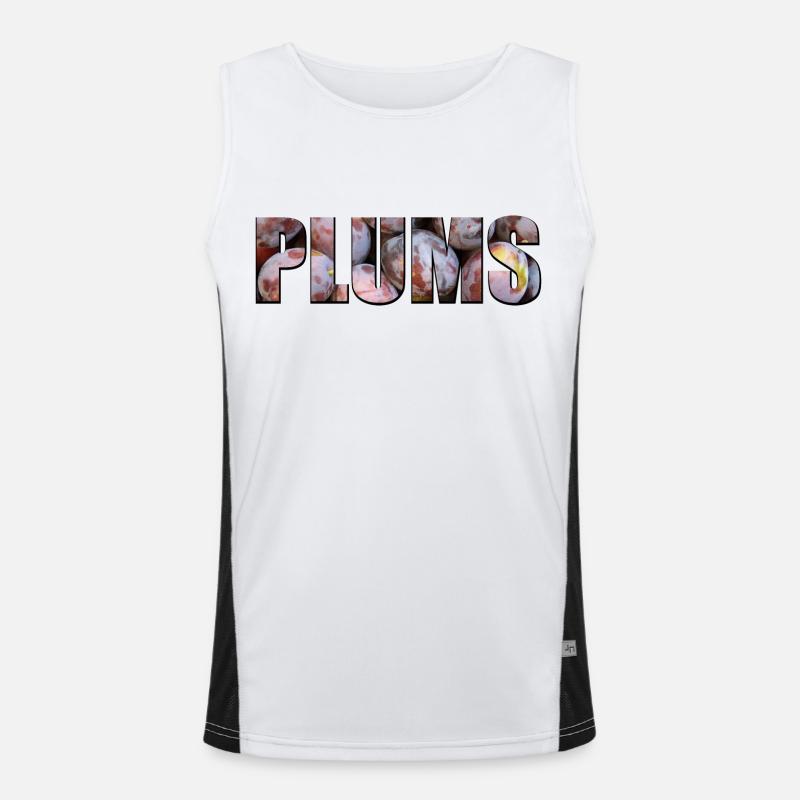 Plums Men's Functional Contrast Tank Top 
