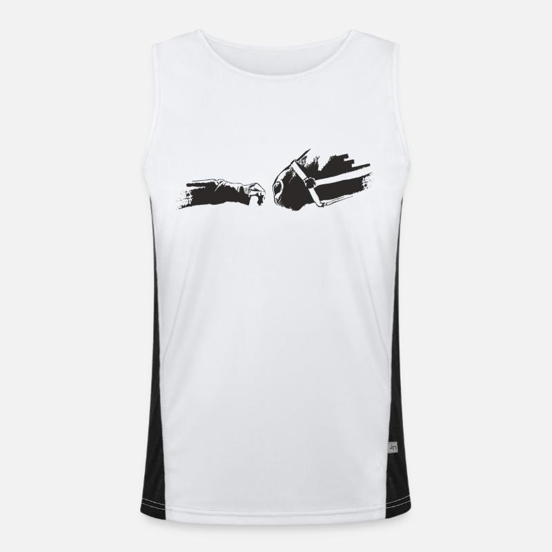 First Touch Funktionelles Kontrast-Tank Top für Männer 