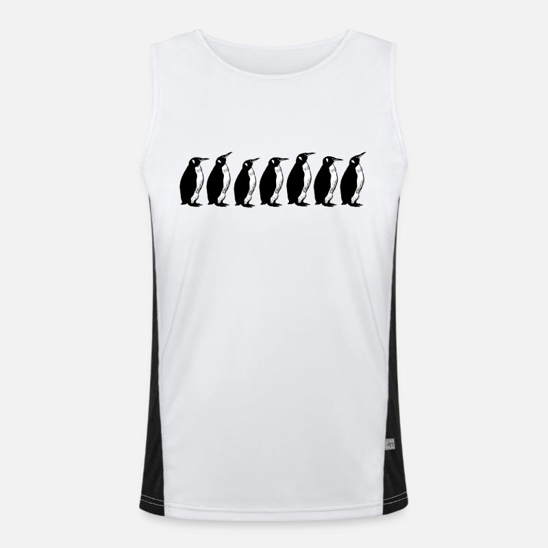 pingouins Men's Functional Contrast Tank Top 