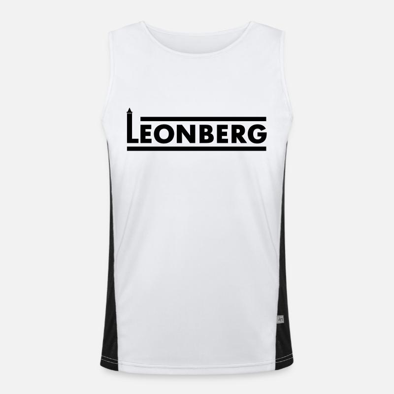 Leonberg Funktionelles Kontrast-Tank Top für Männer 