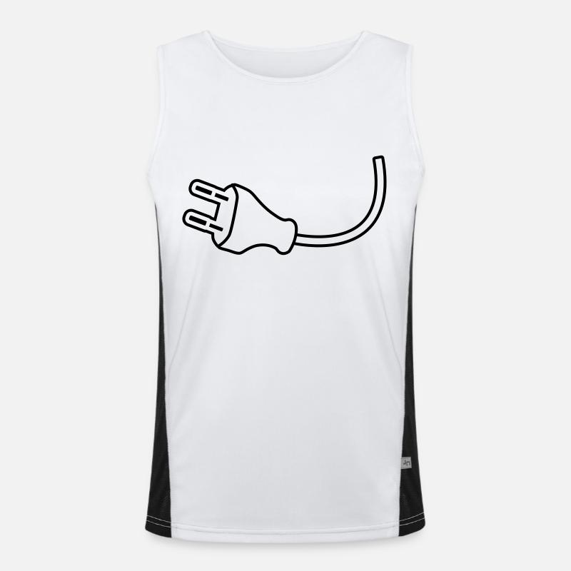 Plug Débardeur respirant contrasté Homme 