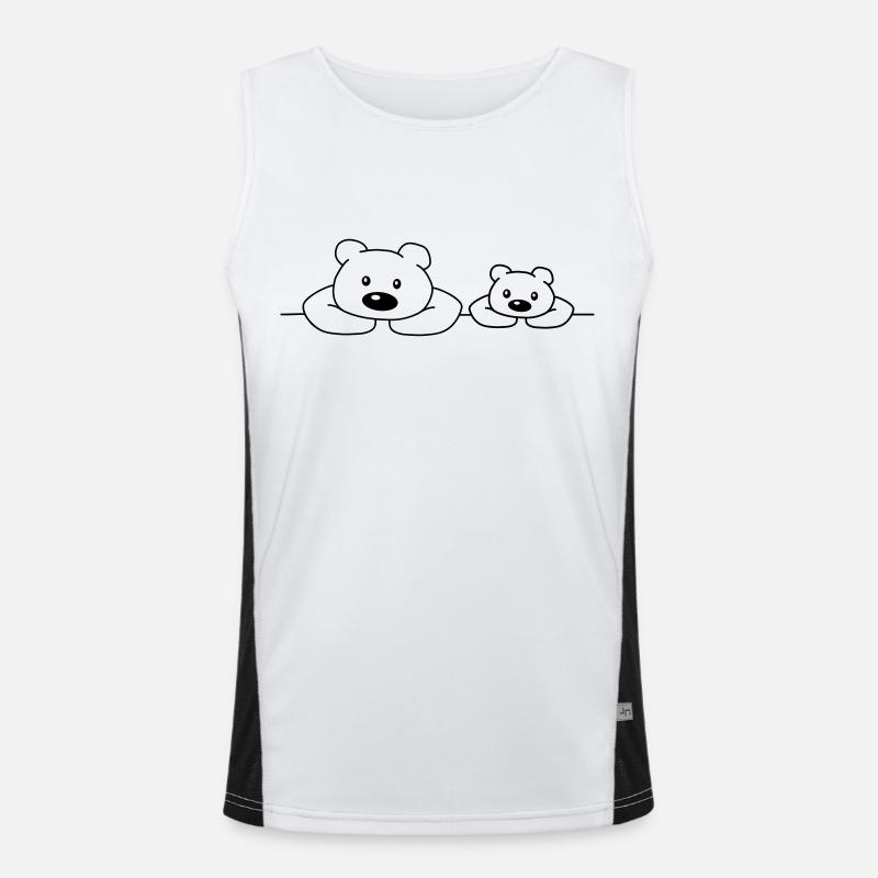 Teddys Men's Functional Contrast Tank Top 