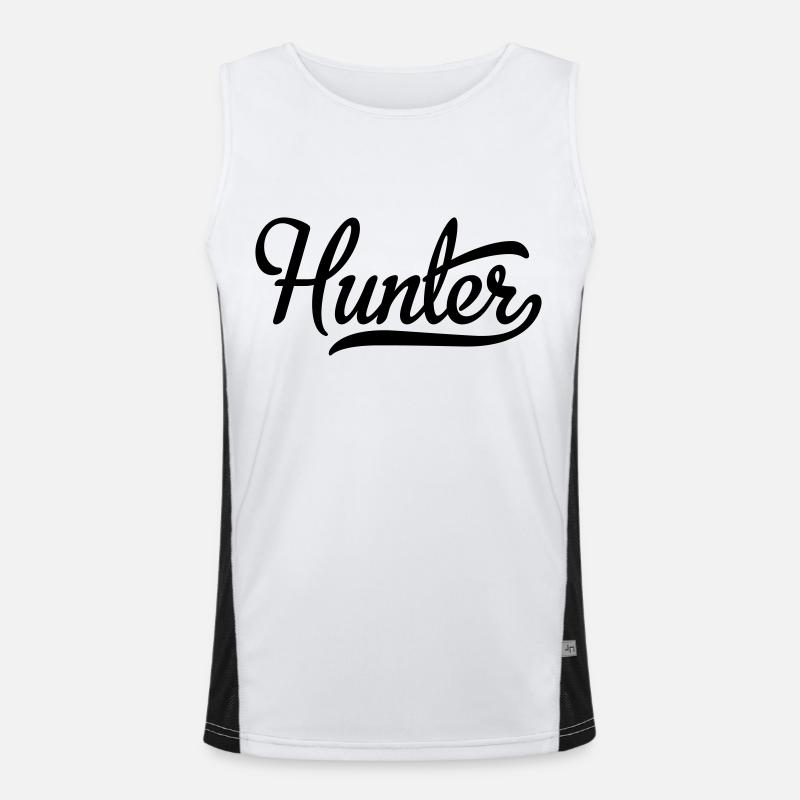 Jäger Funktionelles Kontrast-Tank Top für Männer 