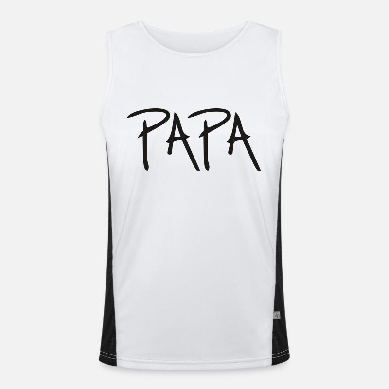 Dad Men's Functional Contrast Tank Top 