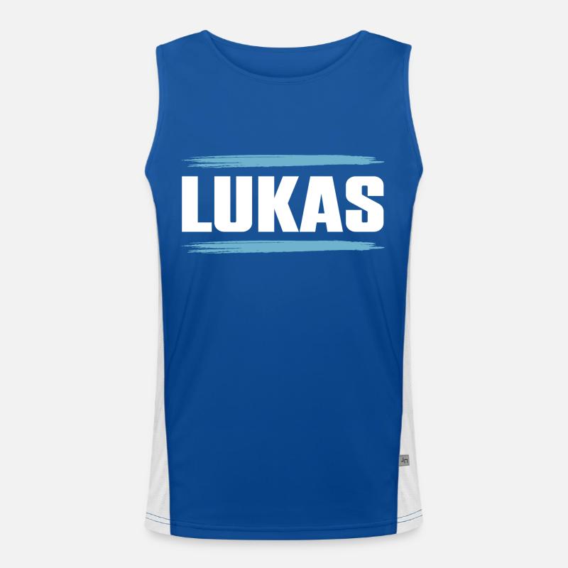 Lukas Men's Functional Contrast Tank Top 