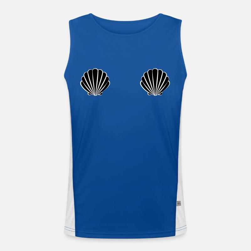 shell Men's Functional Contrast Tank Top 
