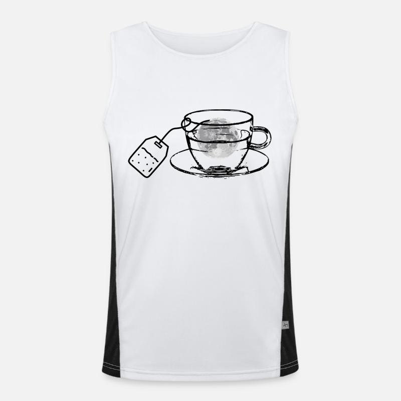 Moon Cup Men's Functional Contrast Tank Top 
