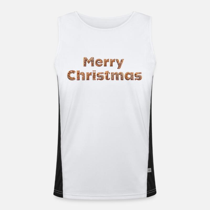 Joyeux Noël Débardeur respirant contrasté Homme 